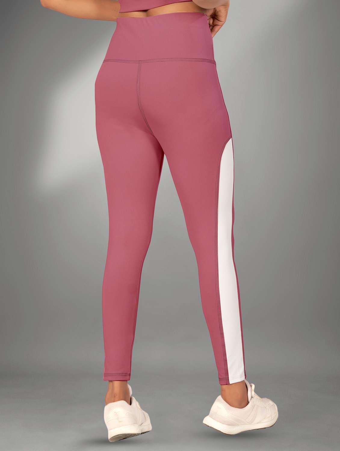 women pack of 2 mid rise yoga pants - 22432277 -  Standard Image - 3
