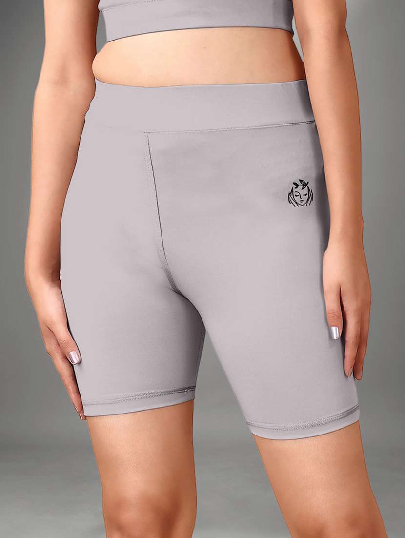 women multi colored polyester sports shorts short - 22432382 -  Standard Image - 3