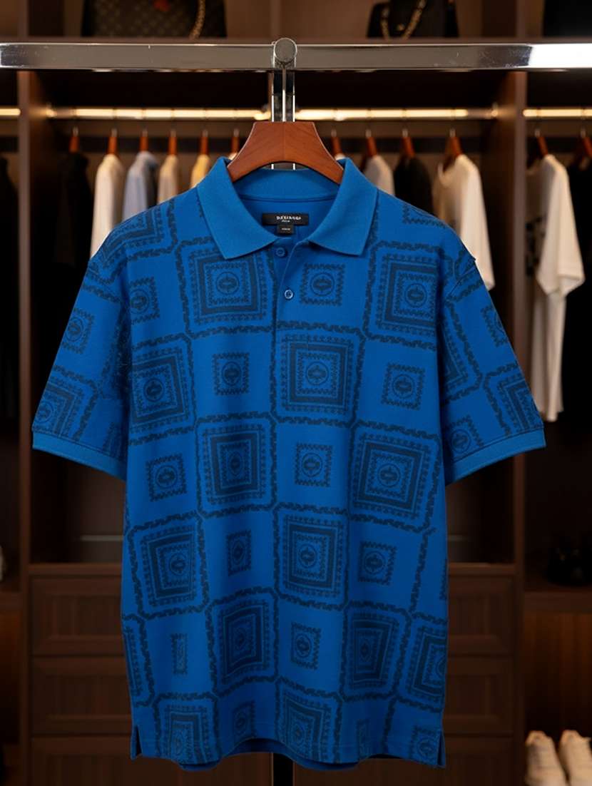 women short sleeve oversized polo t-shirt - 22432814 -  Standard Image - 3