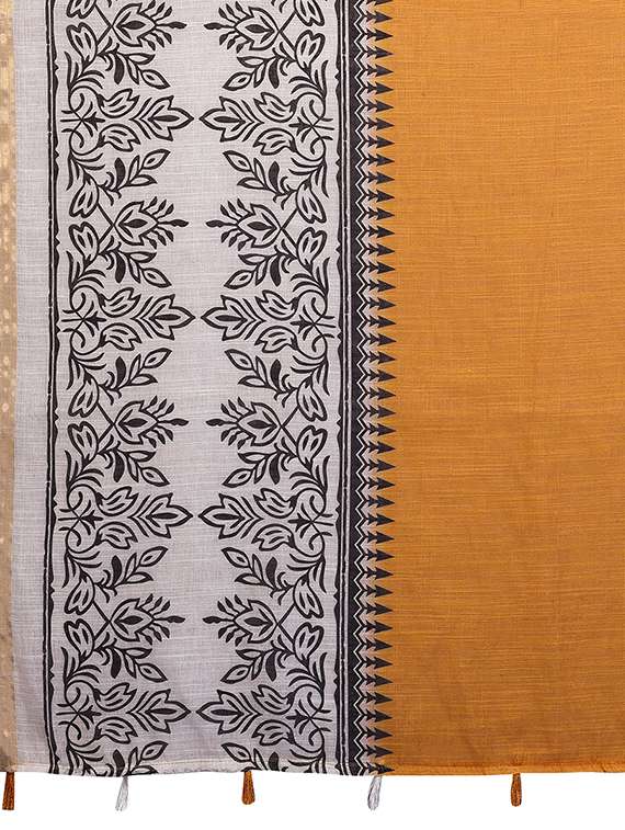 women printed casual wear saree with blouse - 22432871 -  Standard Image - 5