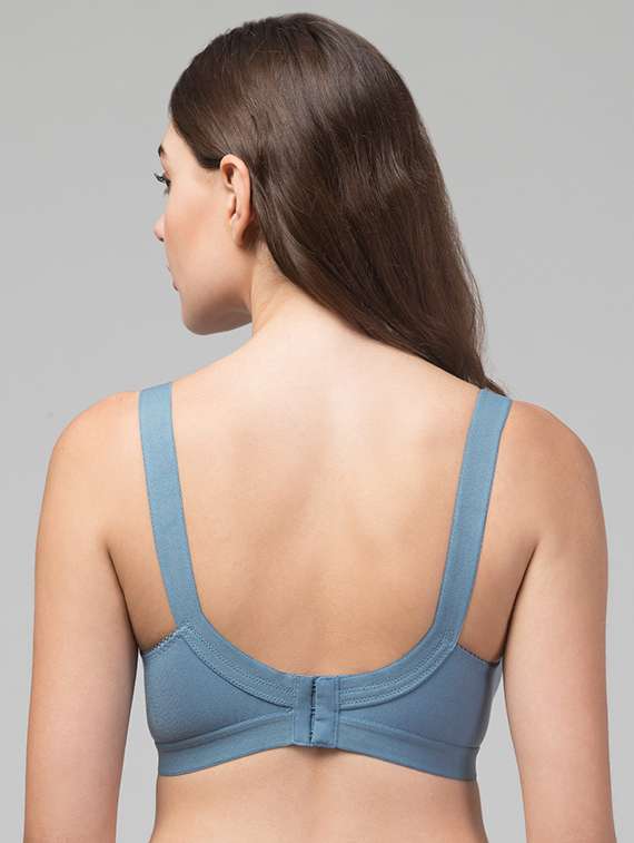 women pack of 3 solid non wired bra - 22433084 -  Standard Image - 3