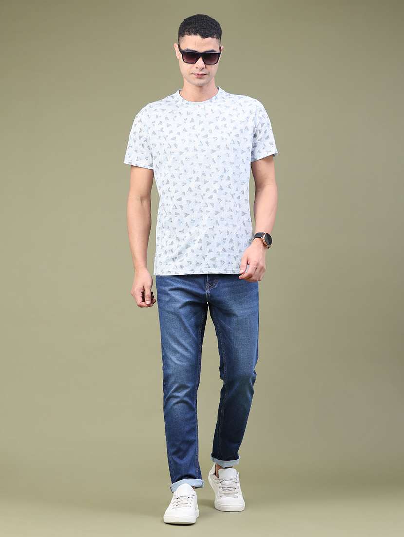 men printed short sleeve regular fit t-shirt - 22433287 -  Standard Image - 5