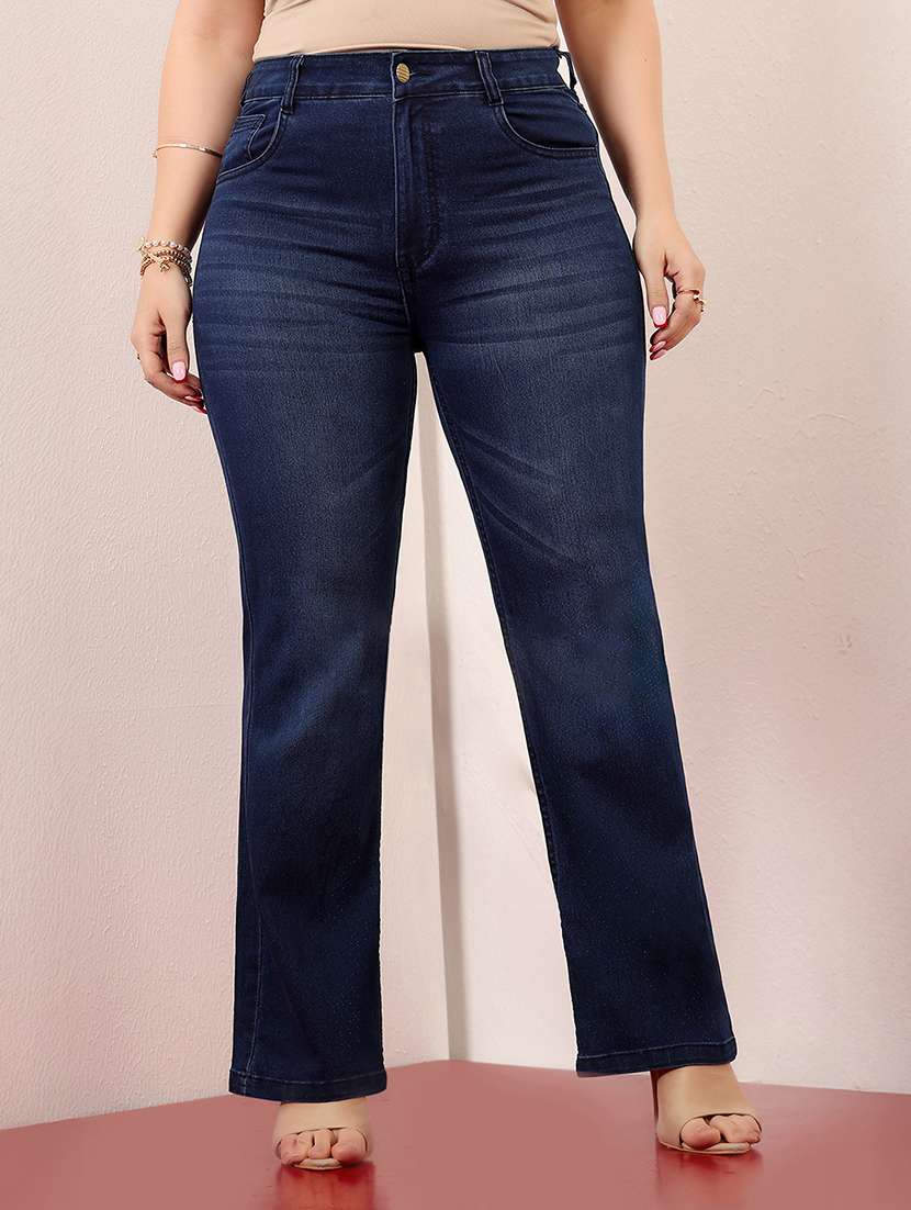 women solid high rise boo
