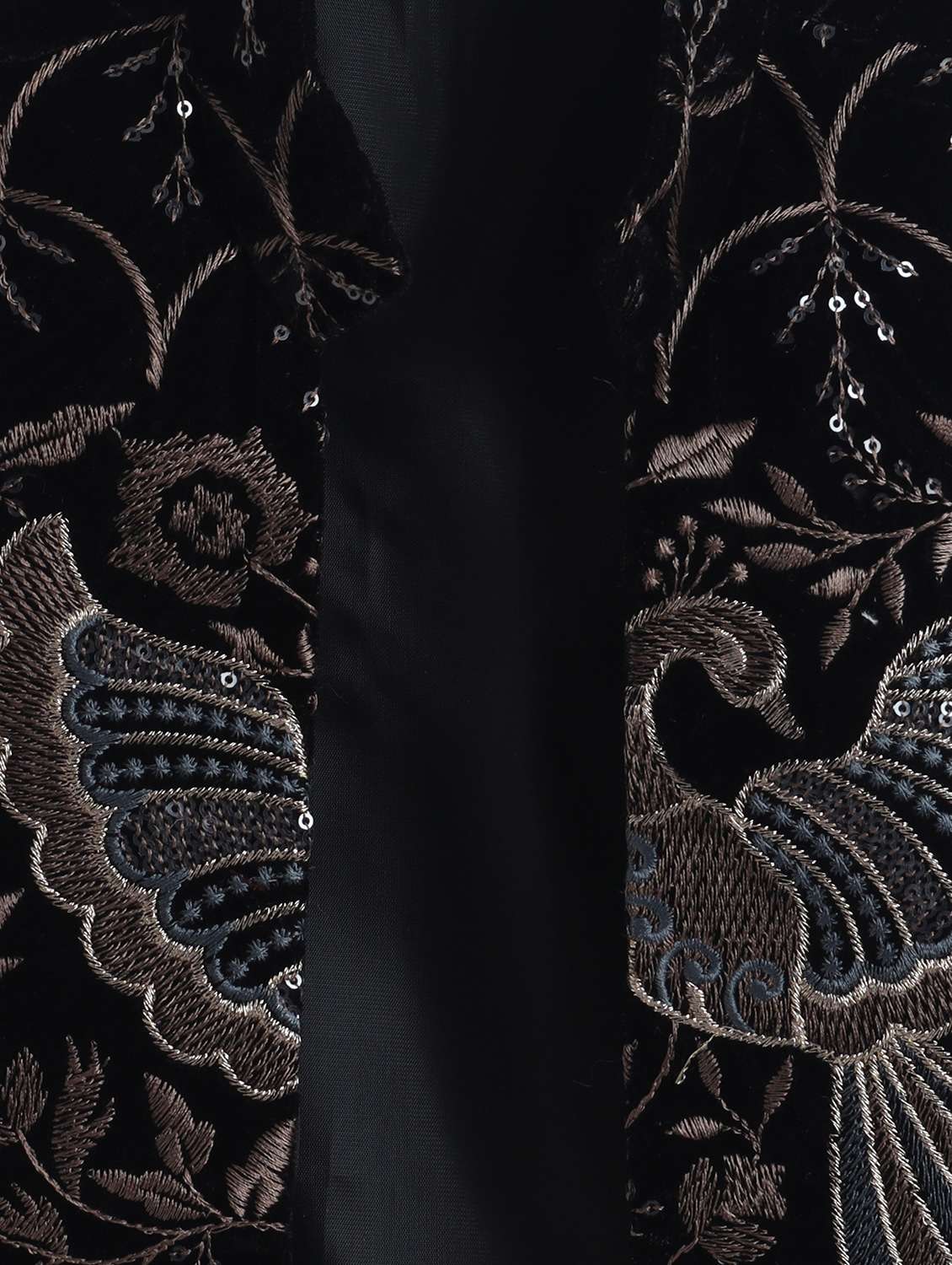 boys embroidered long sleeve sherwani set - 22433793 -  Standard Image - 5