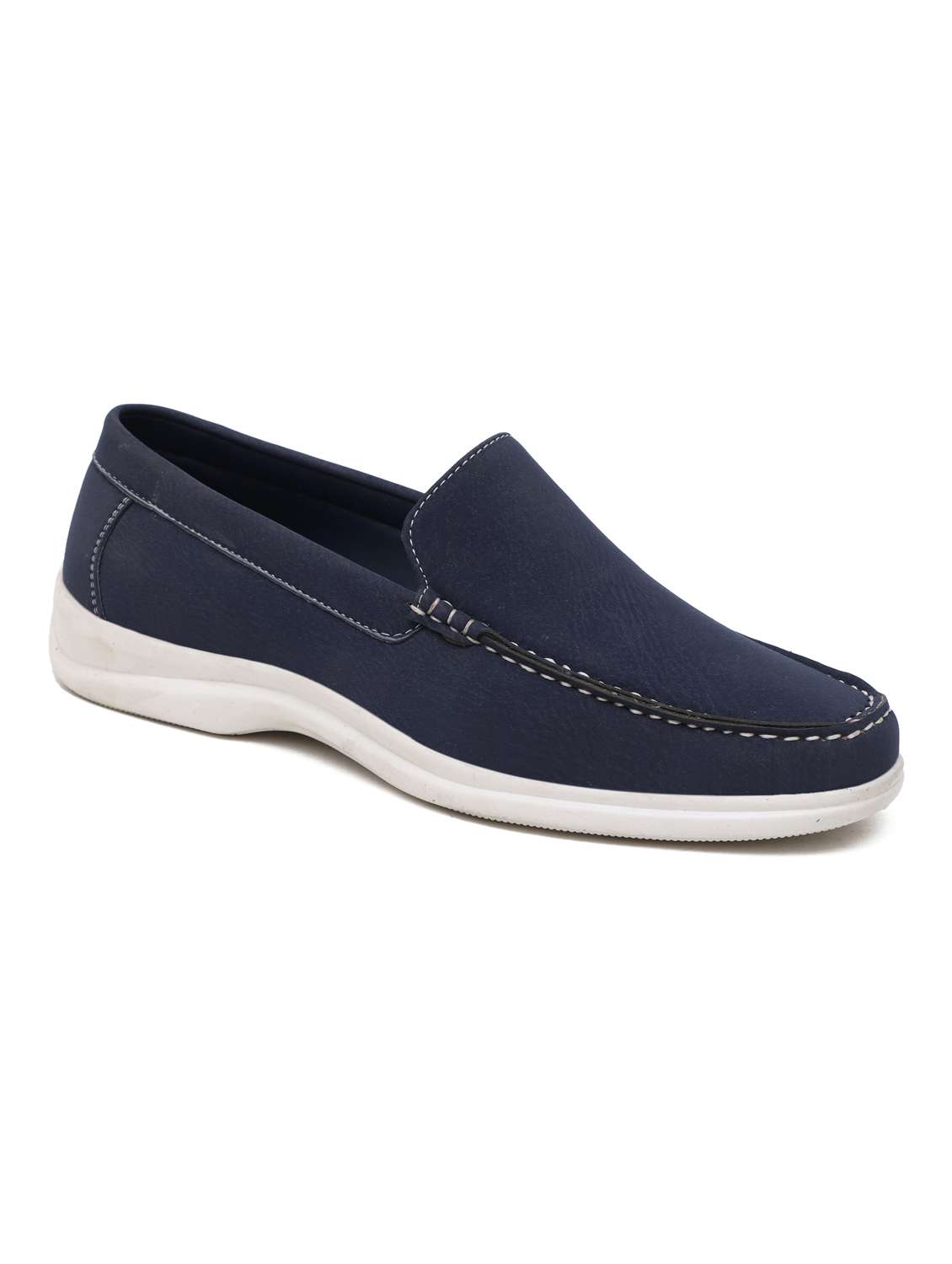 men solid slip on loafer - 22433901 -  Standard Image - 3