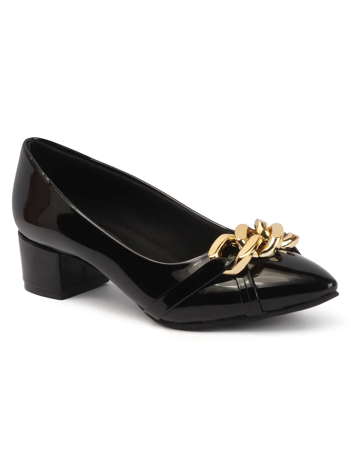 women black slip on pump - 22433936 -  Standard Image - 3