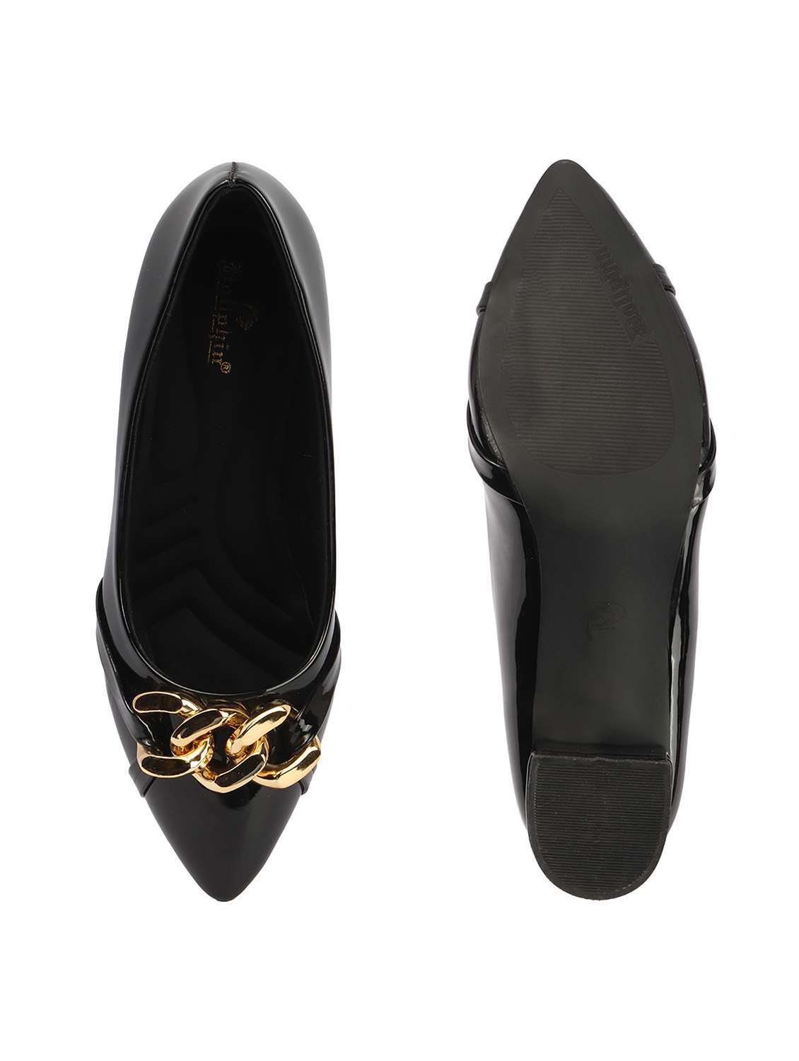 women black slip on pump - 22433936 -  Standard Image - 5