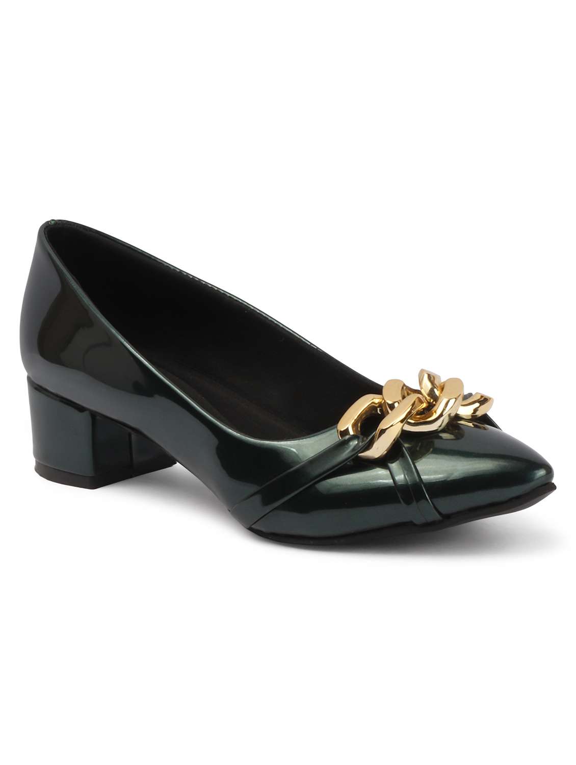 women green slip on pump - 22433938 -  Standard Image - 3