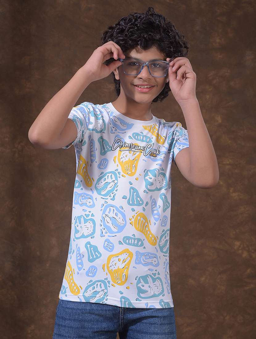 boys printed short sleeve t-shirt