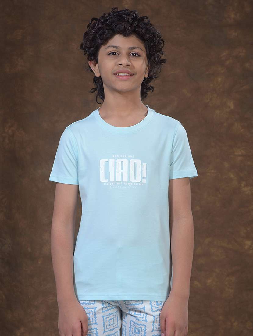 boys printed short sleeve t-shirt