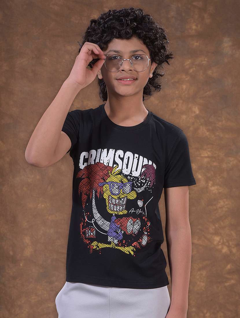 boys printed short sleeve t-shirt