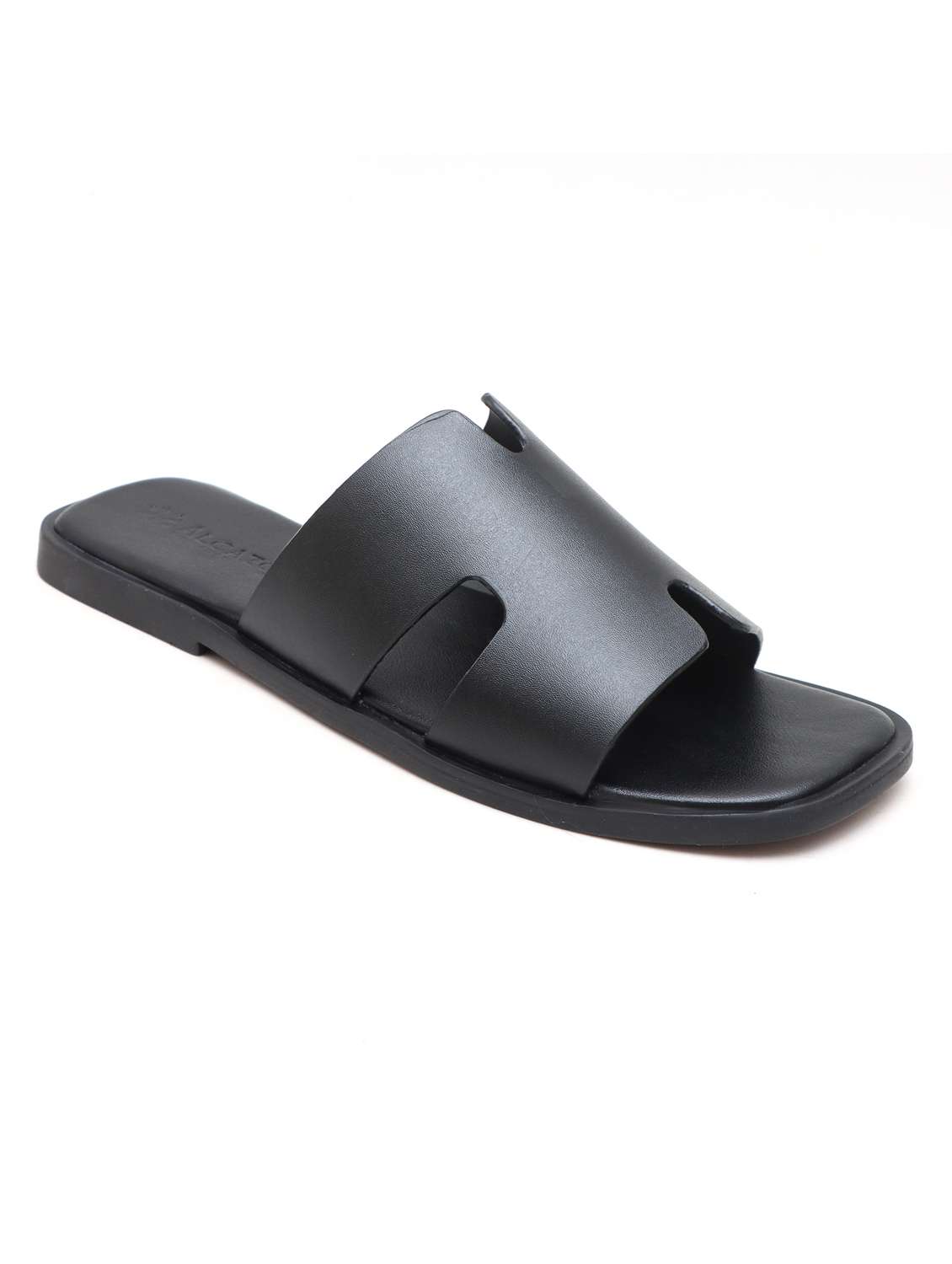 men solid slip on sandal - 22434015 -  Standard Image - 3