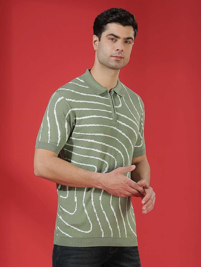 men printed sleeveless  polo t-shirt - 22434067 -  Standard Image - 3