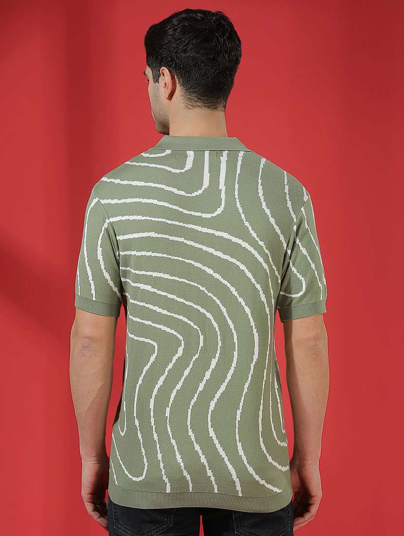 men printed sleeveless  polo t-shirt - 22434067 -  Standard Image - 5