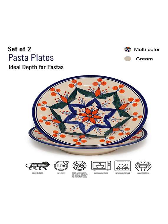 set of 2  ceramic dinner plate - 22435880 -  Standard Image - 3