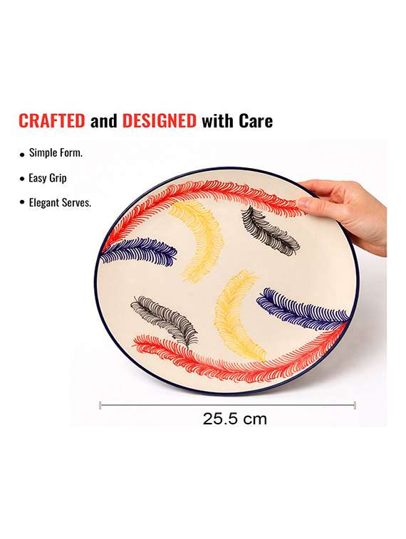 set of 2  ceramic dinner plate - 22435886 -  Standard Image - 3
