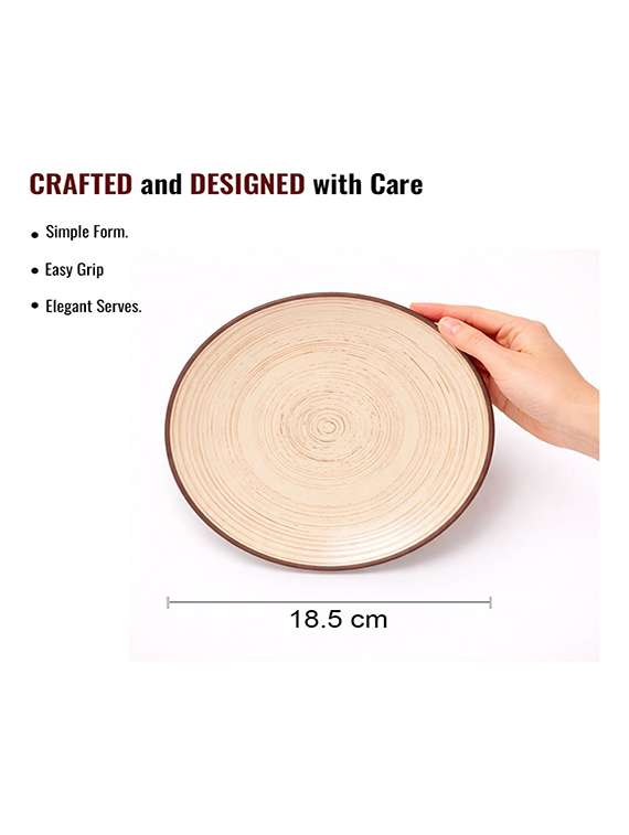 set of 2  ceramic dinner plate - 22435887 -  Standard Image - 3