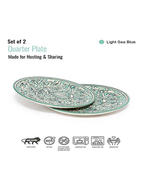 set of 2  ceramic dinner plate - 22435897 -  Standard Image - 3
