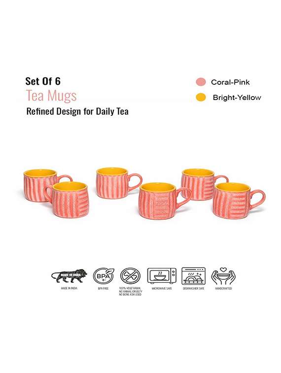 set of 6 cup set - 22435938 -  Standard Image - 3