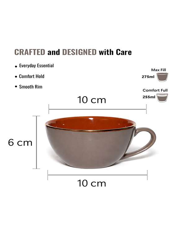 two ceramic soup bowls - 22436010 -  Standard Image - 3