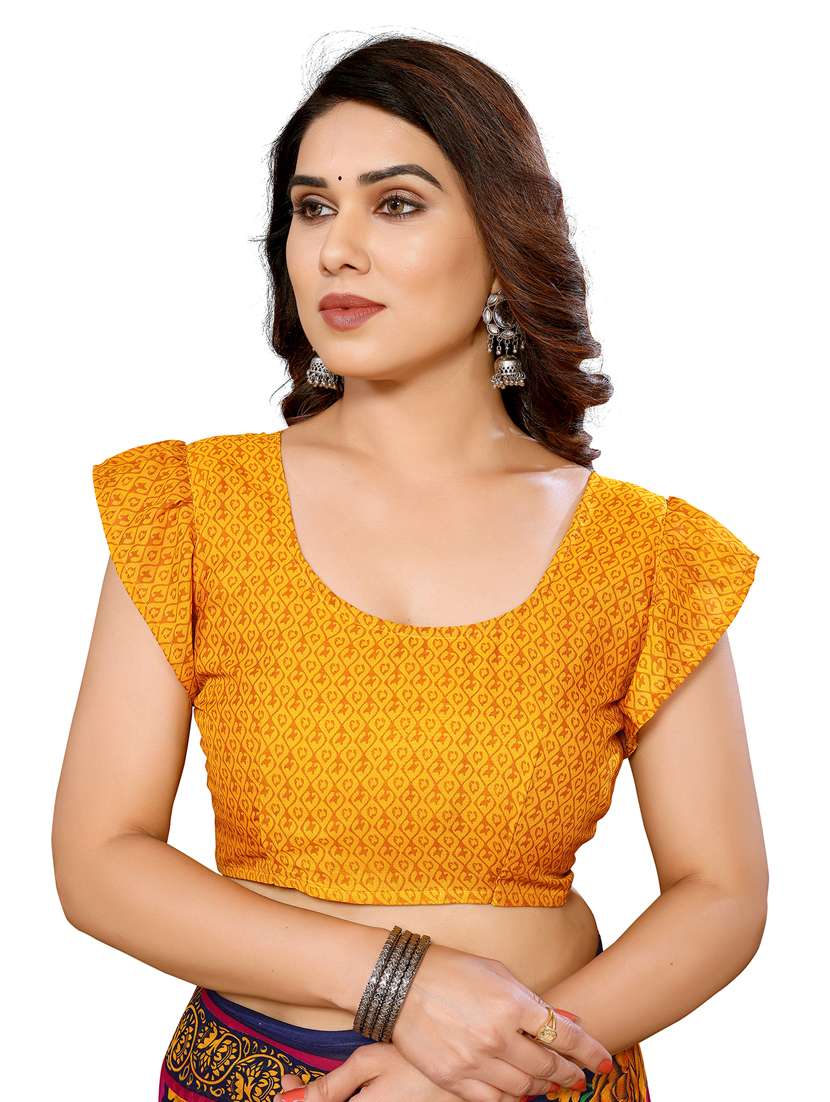 women pack of 2 printed combo saree with blouse - 22436337 -  Standard Image - 3