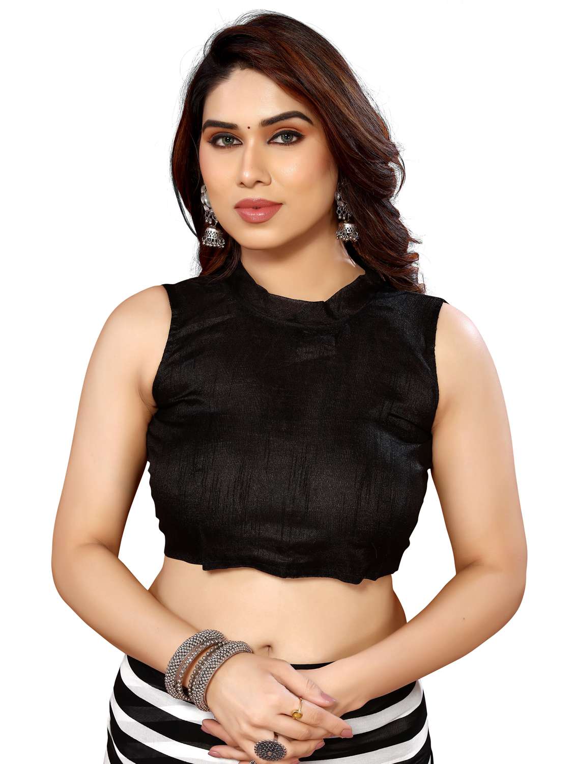 Women Pack Of 2 Printed Combo Saree With Blouse - 22436394 -  Standard Image - 3
