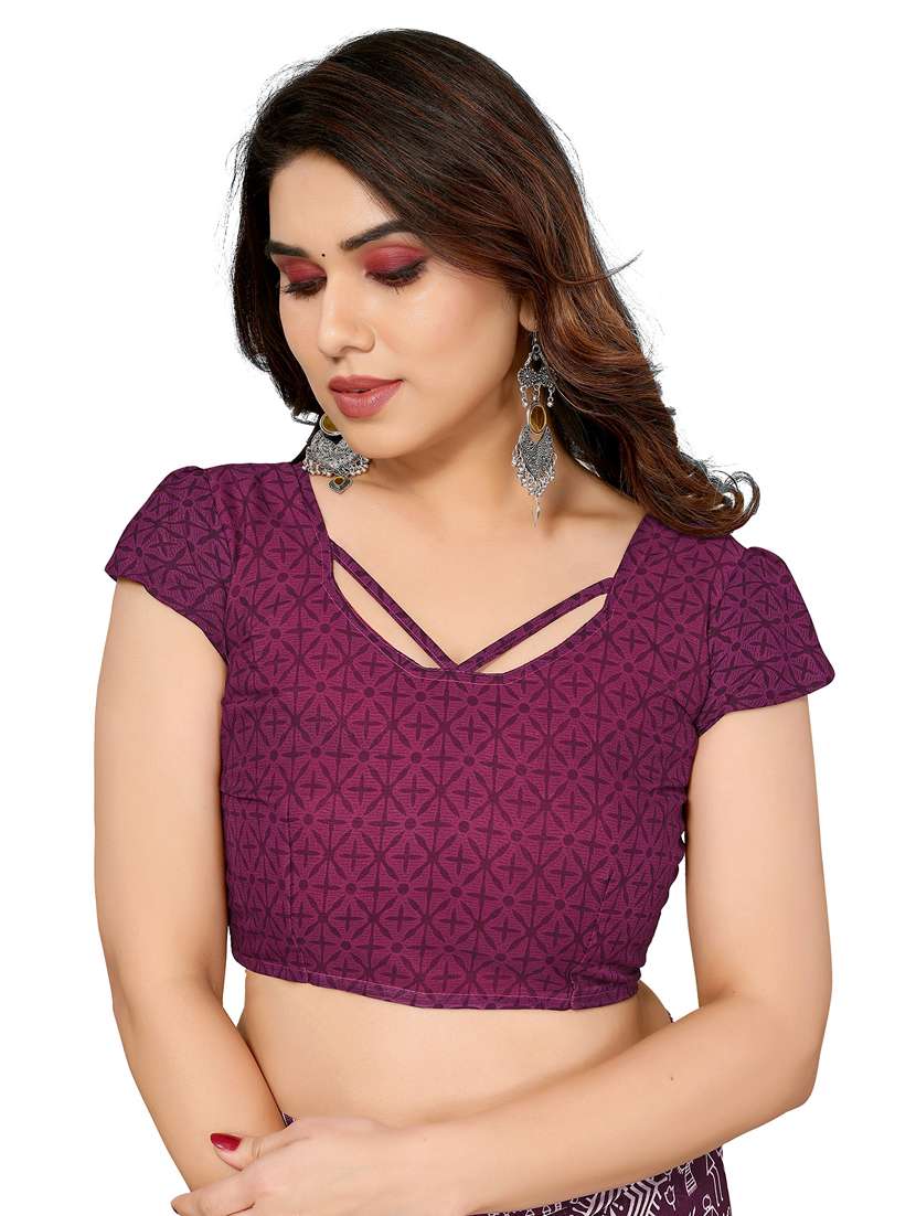 women pack of 2 printed combo saree with blouse - 22436410 -  Standard Image - 3