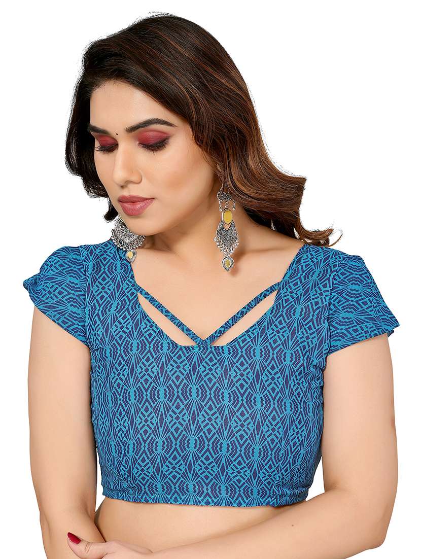 Women Pack Of 2 Printed Combo Saree With Blouse - 22436726 -  Standard Image - 3