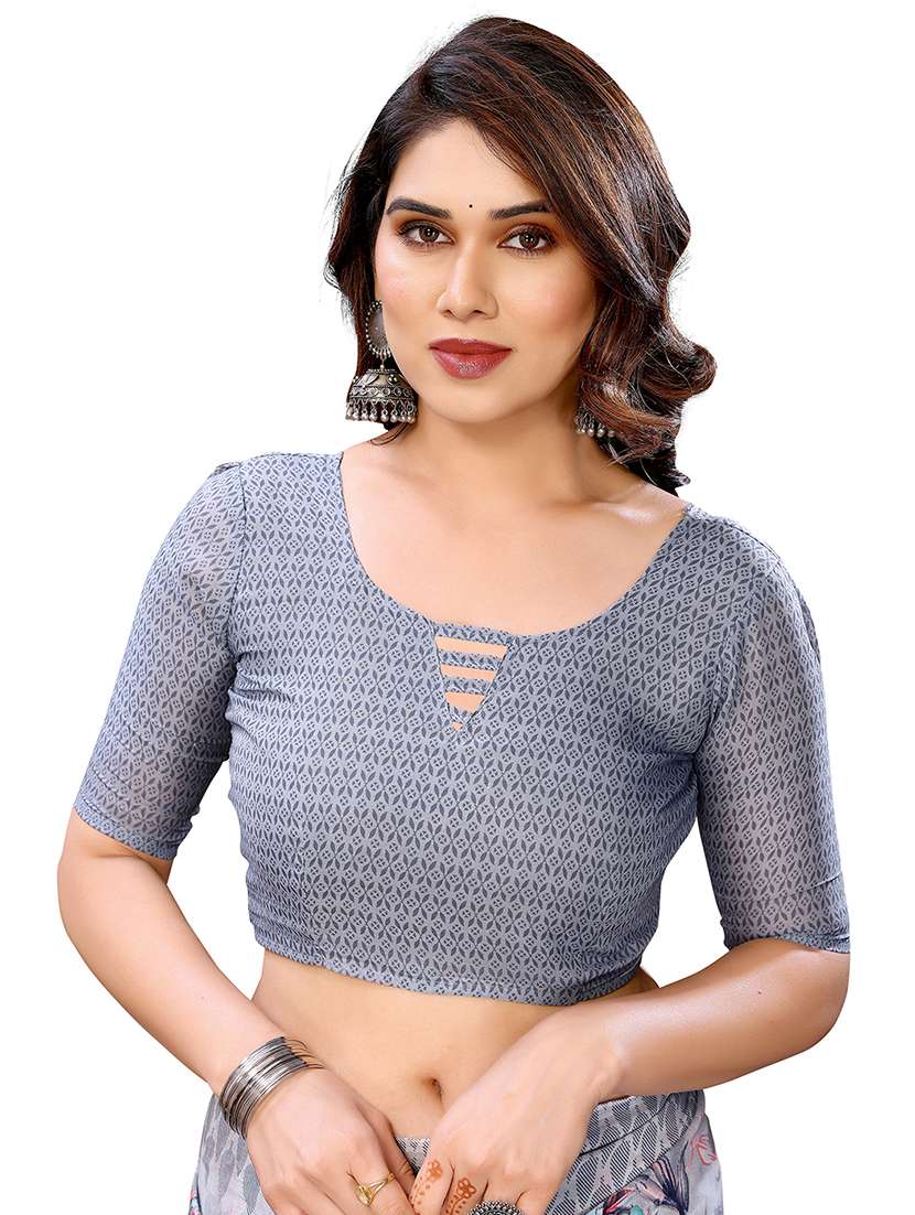 women pack of 2 printed combo saree with blouse - 22436762 -  Standard Image - 3