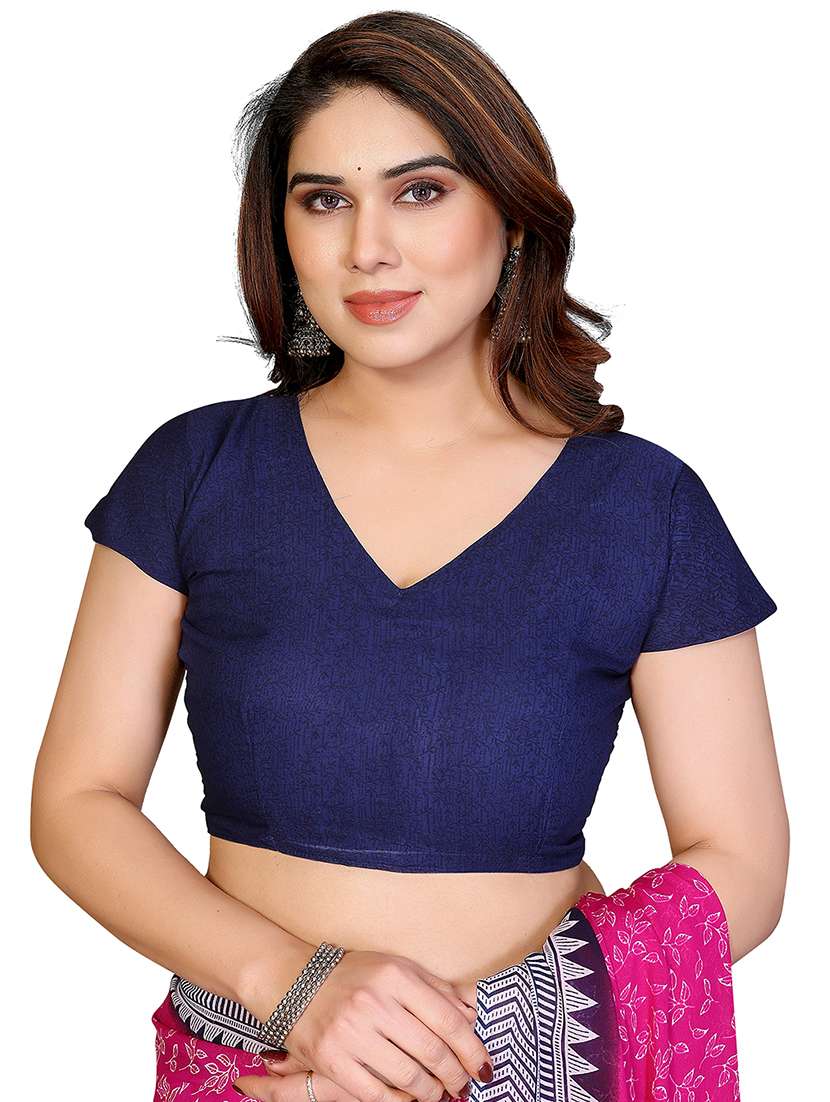 Women Pack Of 2 Printed Combo Saree With Blouse - 22437116 -  Standard Image - 3