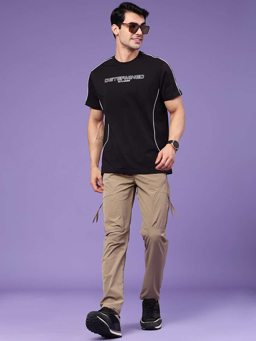 Men Printed Short Sleeve Regular Fit T-shirt - 22438274 -  Standard Image - 5