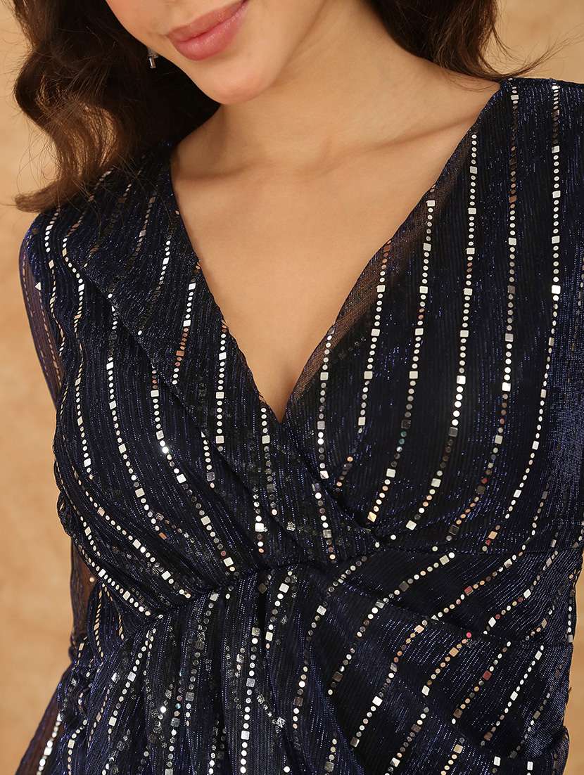 women sequin embellished bodycon party wear dress - 22438429 -  Standard Image - 5