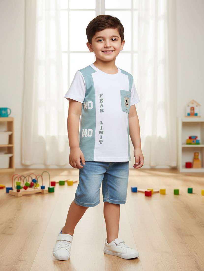 boys printed short sleeve t-shirt
