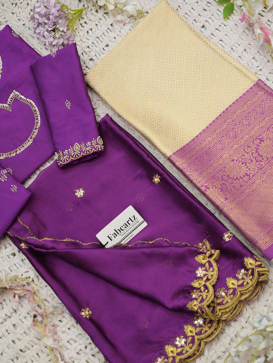 women self design flared unstitched lehenga choli set - 22439095 -  Standard Image - 3