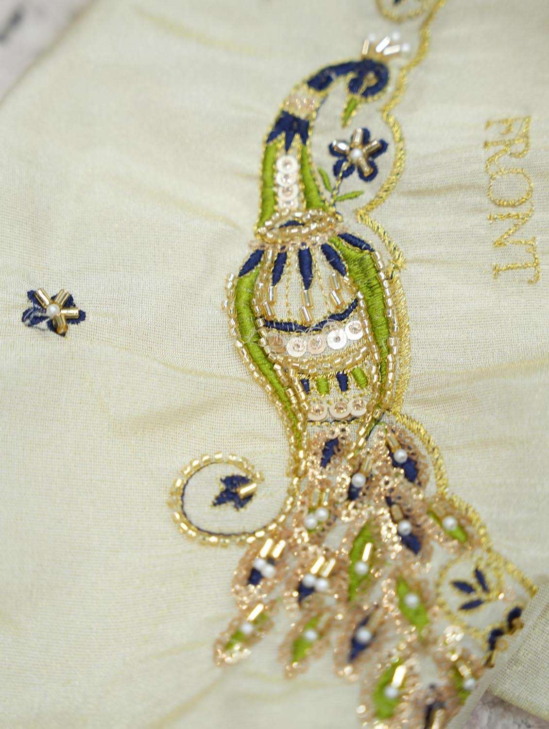 women embroidered flared unstitched lehenga choli set - 22439113 -  Standard Image - 5