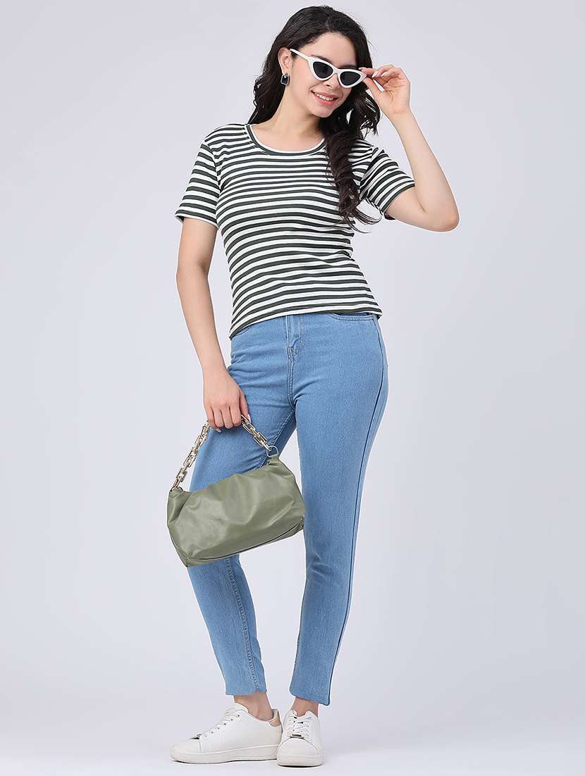 women printed round neck regular t-shirt - 22439578 -  Standard Image - 5