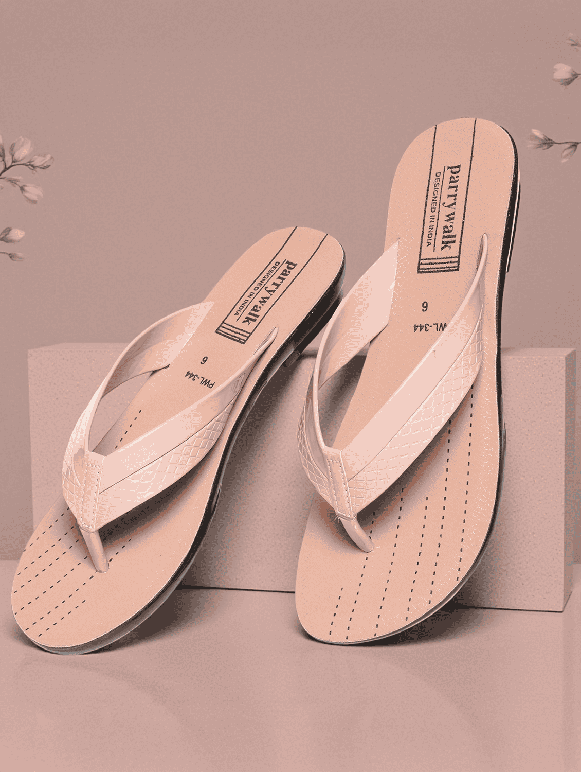 women solid slip on flat sandal