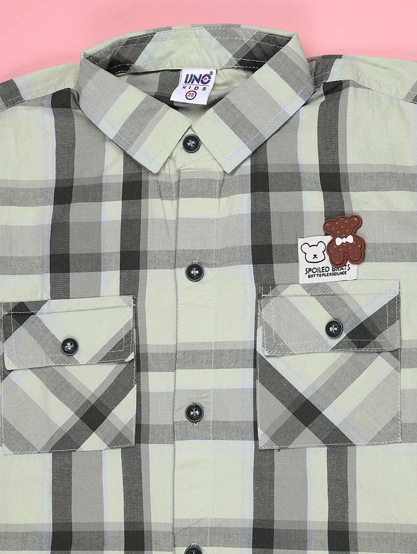 boys printed short sleeves shirt and shorts set - 22440982 -  Standard Image - 3