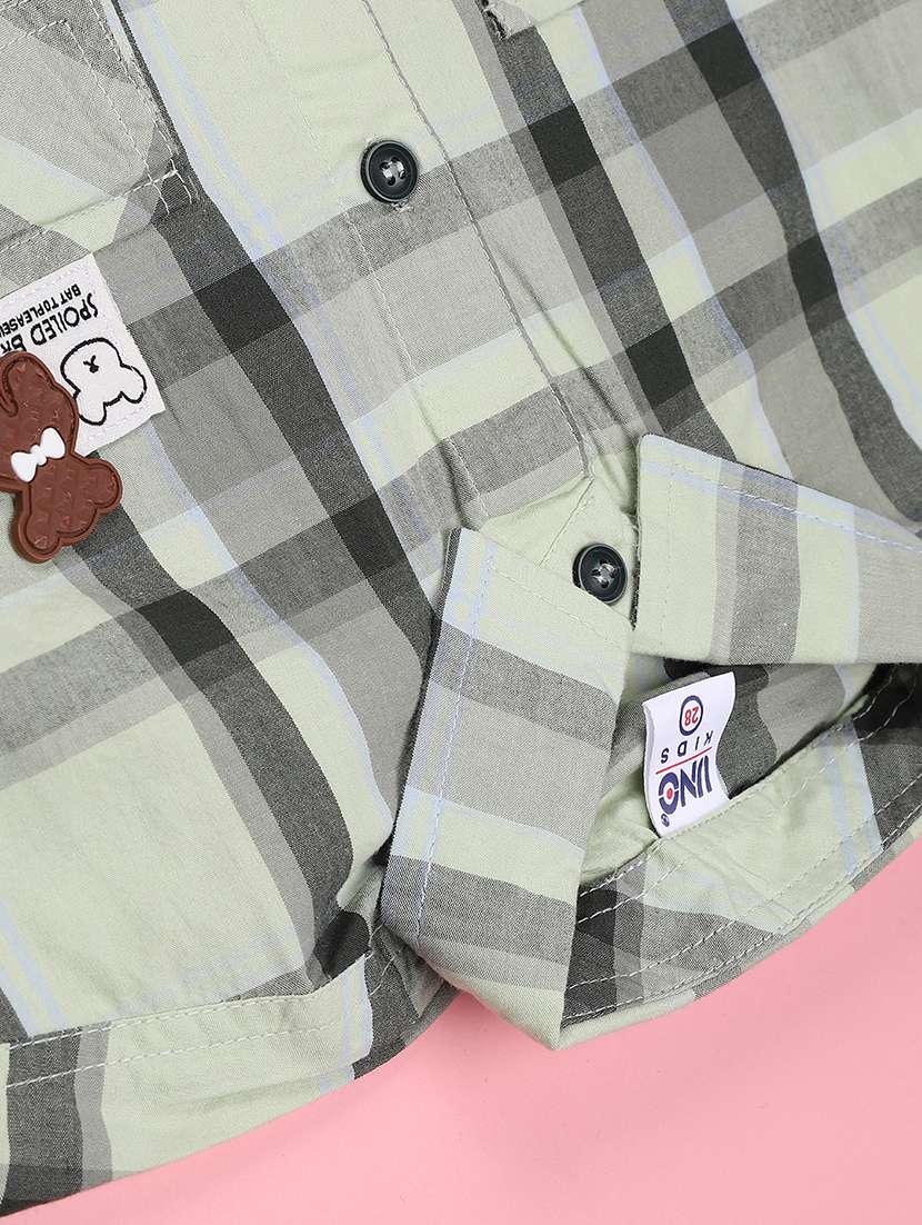 boys printed short sleeves shirt and shorts set - 22440982 -  Standard Image - 5