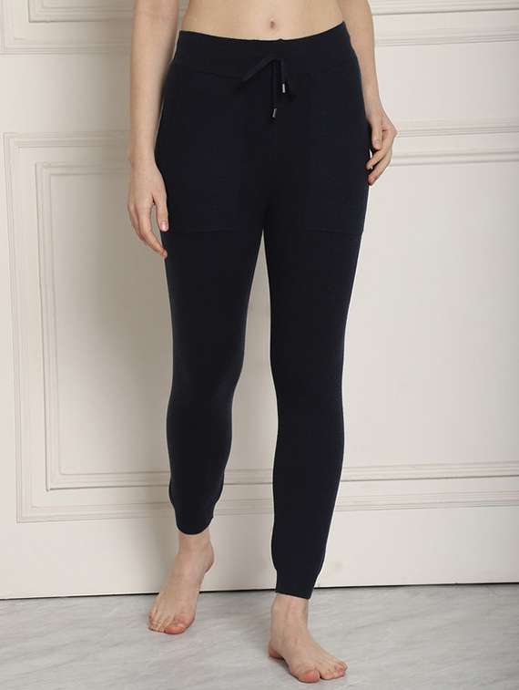 women polyester straight trouser