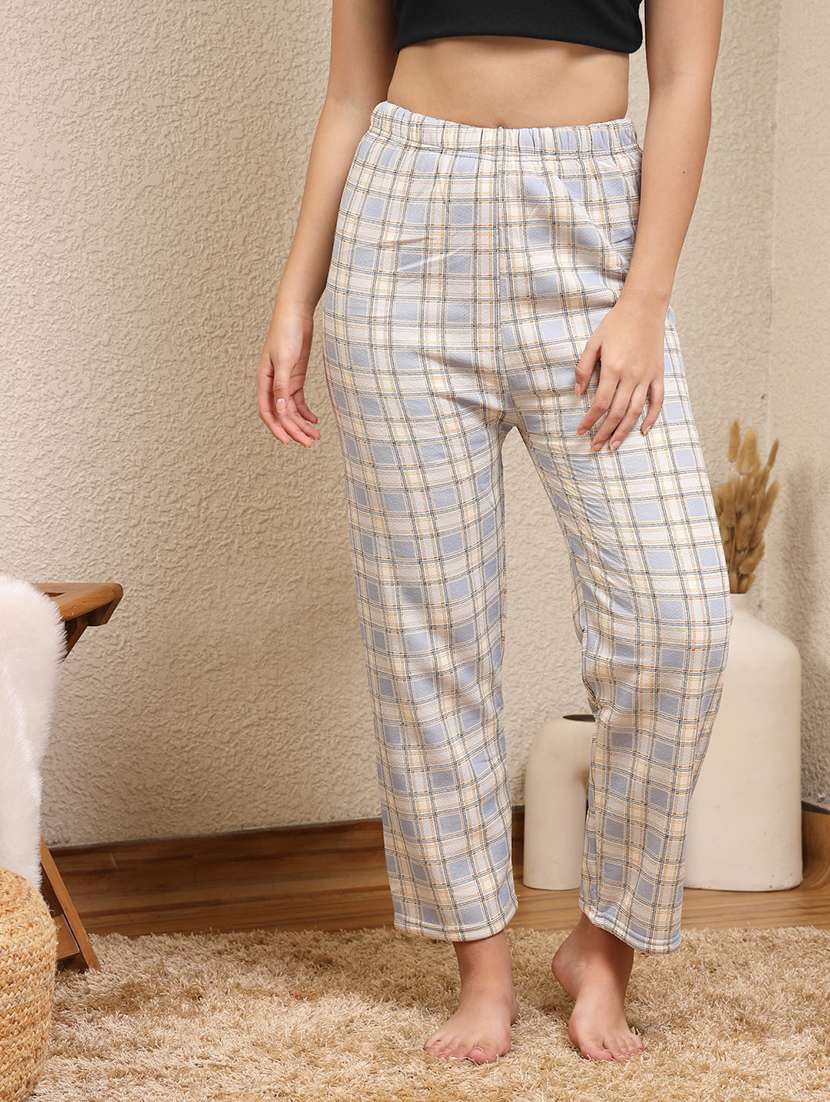 women cotton straight trouser