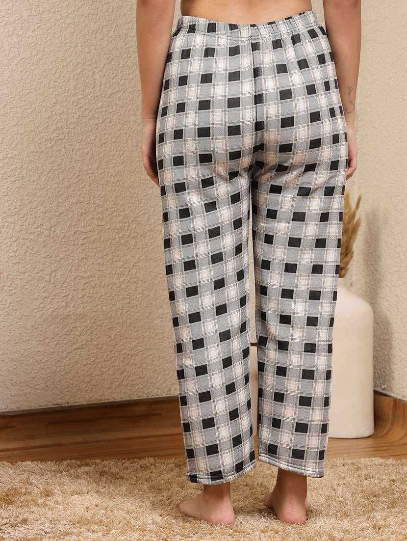 Women Multi Colored Cotton Straight Trouser - 22441181 -  Standard Image - 3