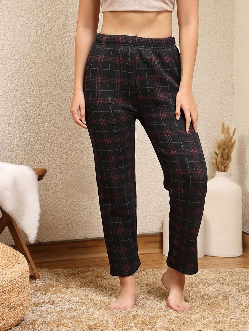 women cotton straight trouser
