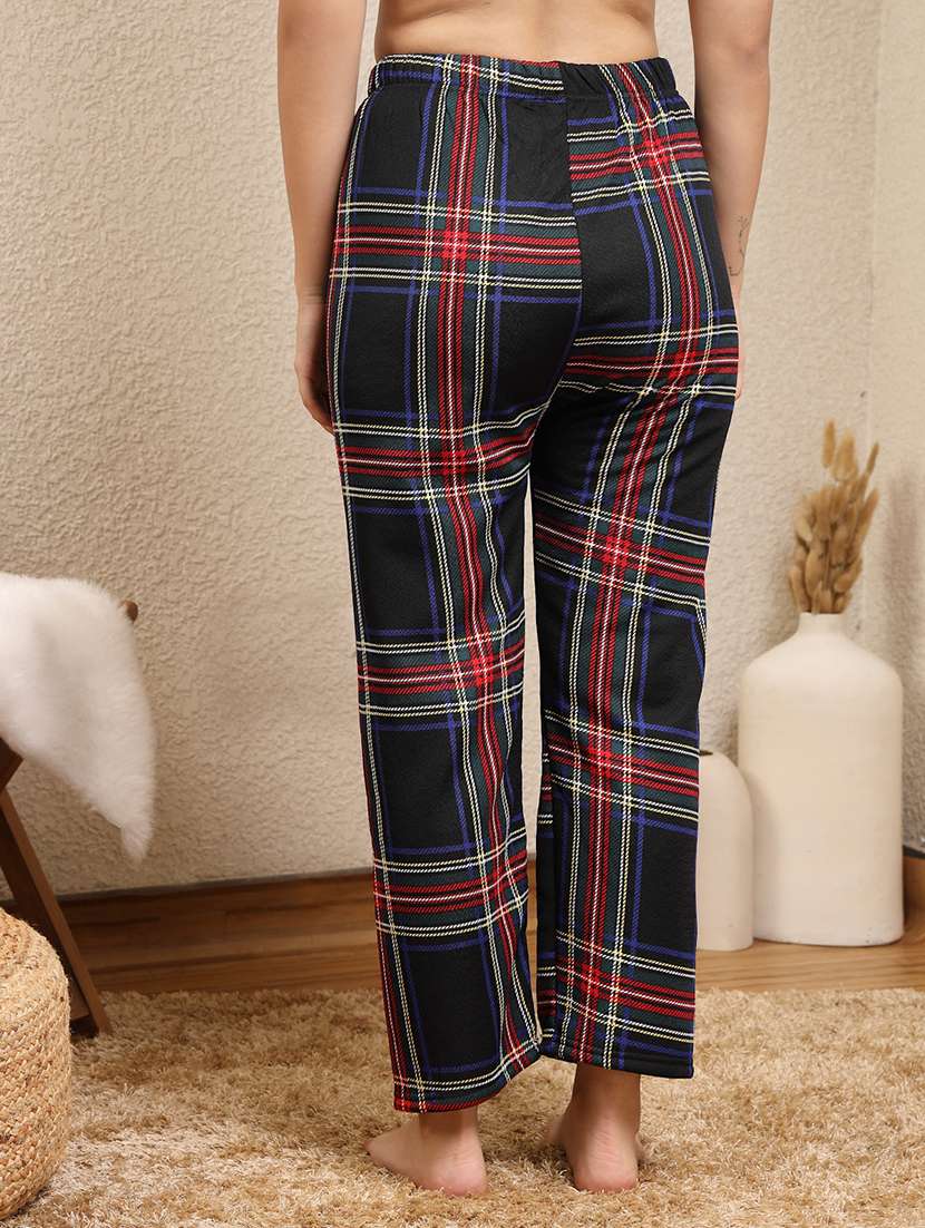 women multi colored cotton straight trouser - 22441183 -  Standard Image - 3