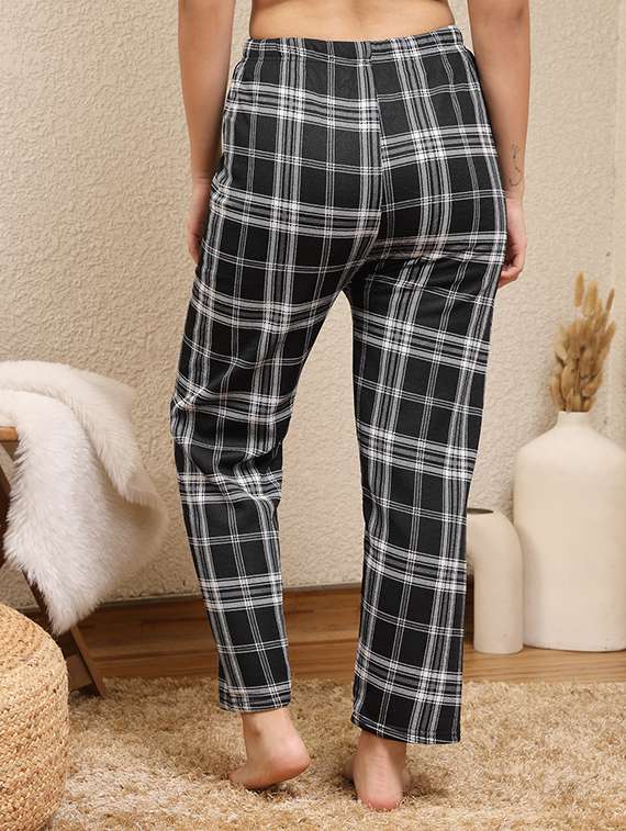 women multi colored cotton straight trouser - 22441185 -  Standard Image - 3