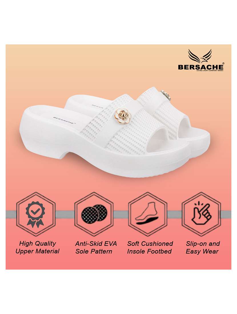 women white slip on sandal - 22441454 -  Standard Image - 3