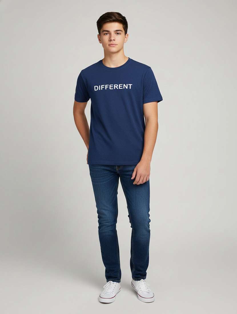 boys printed short sleeve t-shirt