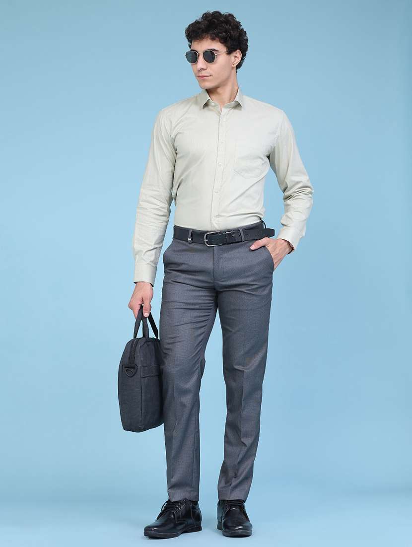 men self design long sleeves formal shirt - 22441506 -  Standard Image - 5