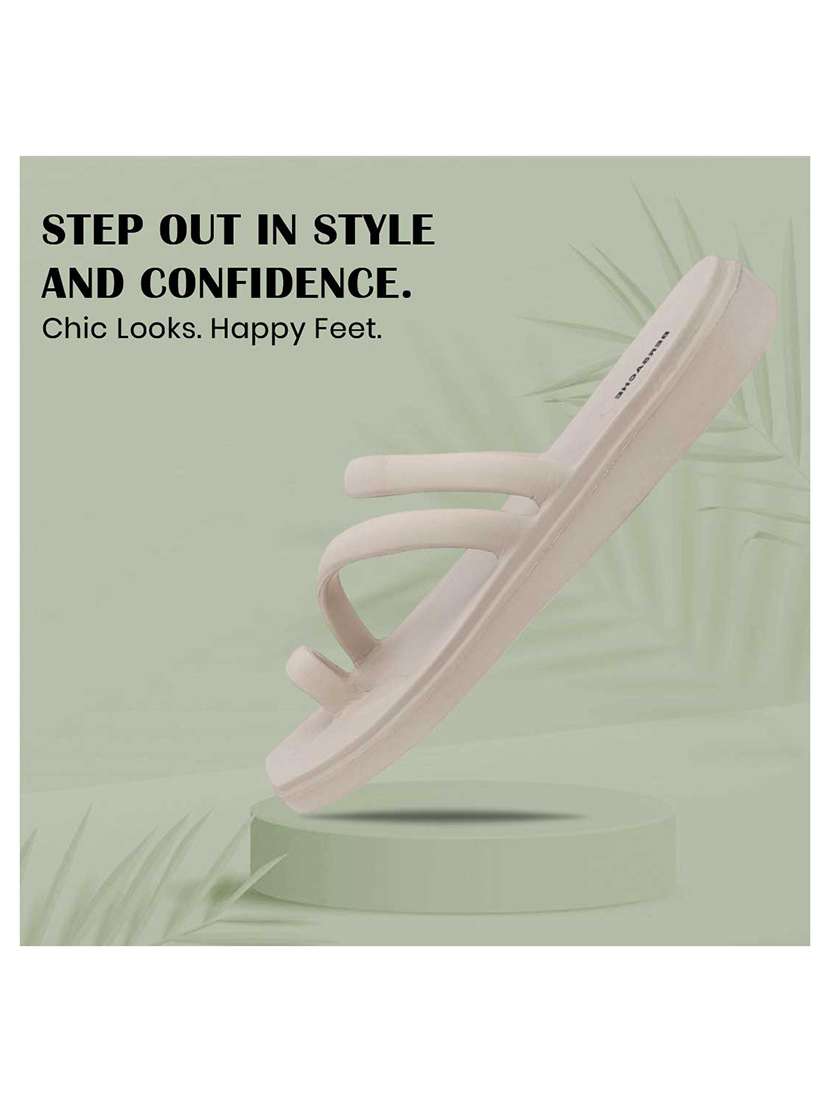 women beige s flip flop - 22442114 -  Standard Image - 5
