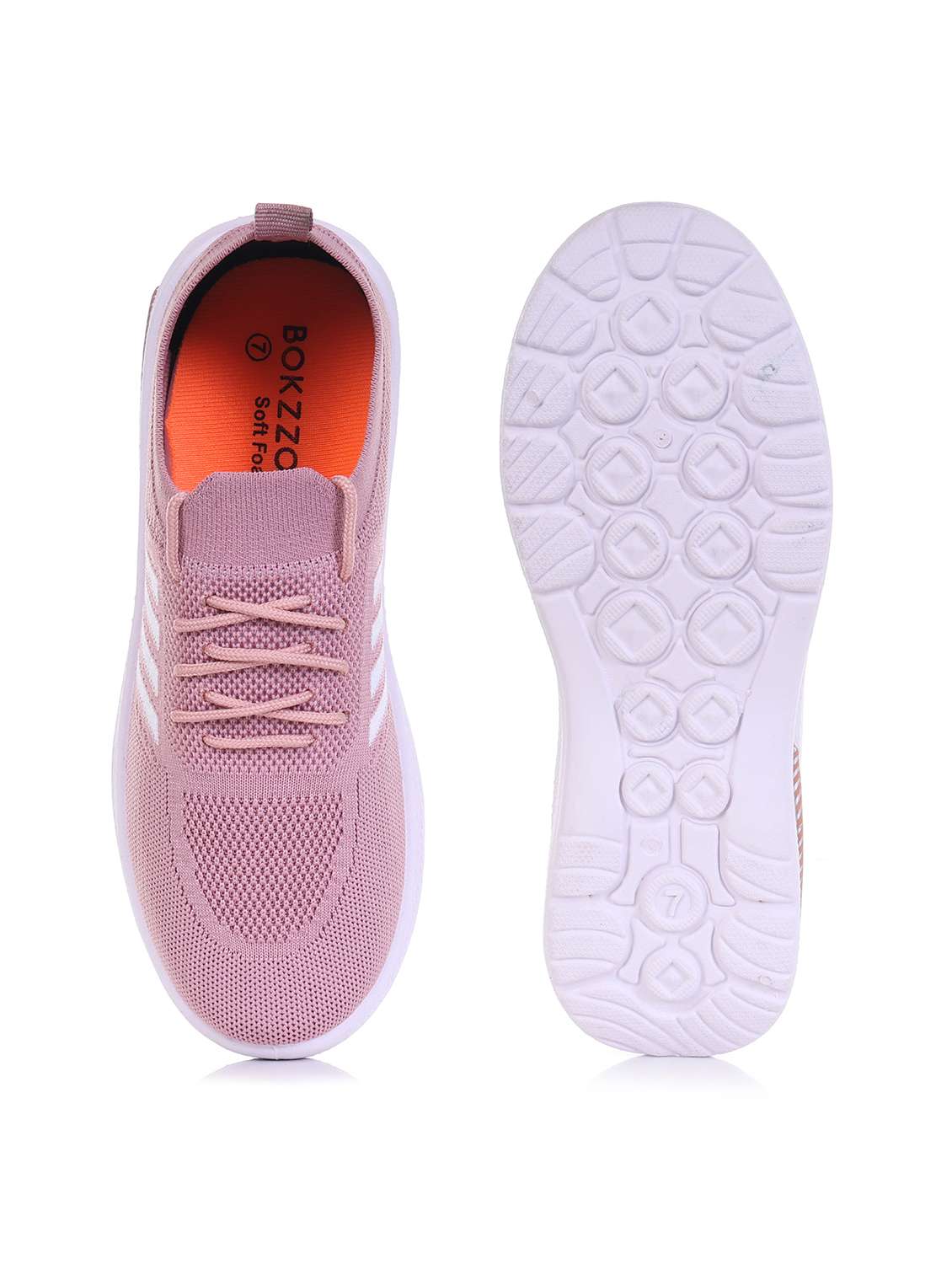 women solid lace-up casual shoe - 22442264 -  Standard Image - 3